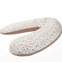 Coussin d'allaitement en microbilles 160cm imprimé Léopard