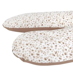 Coussin d'allaitement en microbilles 160cm imprimé Léopard