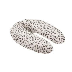 Coussin d'allaitement et de maternité Buddy Léopard Crème