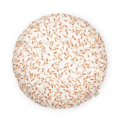 Coussin décoratif rond - Caramel Leaves