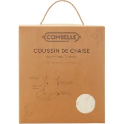 Coussin de chaise haute imperméable Douce Hirondelle écru