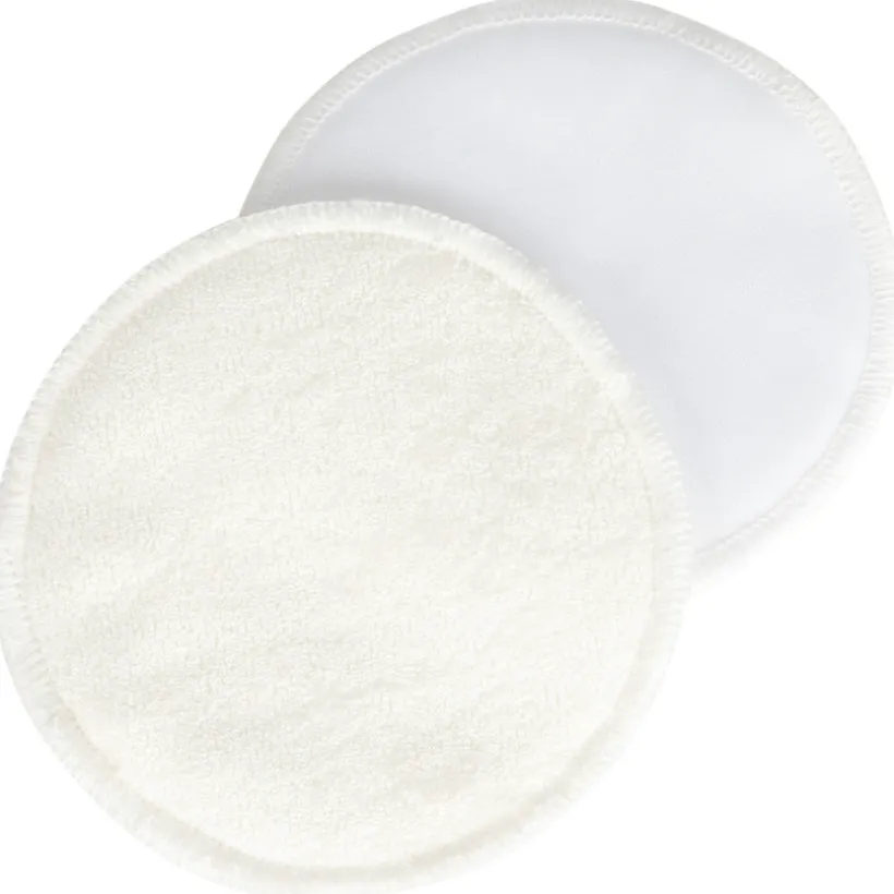 Coussinets d'allaitement lavables en viscose de bambou x6