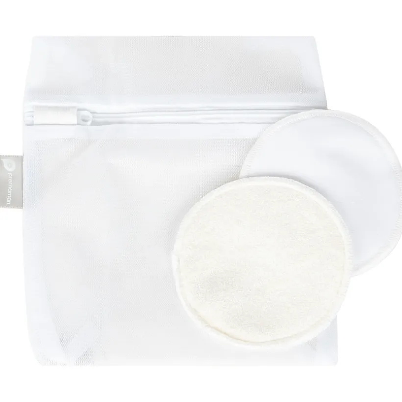 Coussinets d'allaitement lavables en viscose de bambou x6
