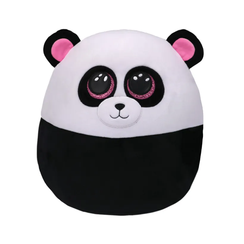 Coussin peluche Squish a Boos 20 cm Bamboo le panda