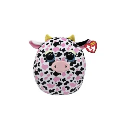 Coussin peluche Squish a Boos 20 cm Milkshake la vache