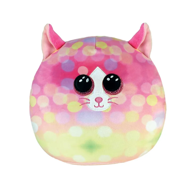 Coussin peluche Squish a Boos 20 cm - Sonny le chat