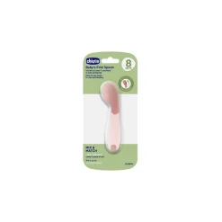 COUVERT CUILLERE COUDEE ROSE 8M+