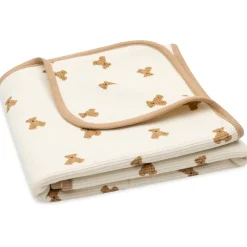 Couverture berceau 75x100cm Gaufré Mini Teddy Bear