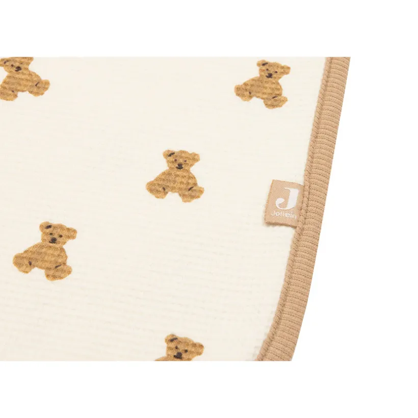 Couverture berceau 75x100cm Gaufré Mini Teddy Bear