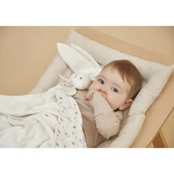 Couverture doudou Lapin Crème