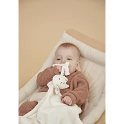 Couverture doudou Lapin Crème