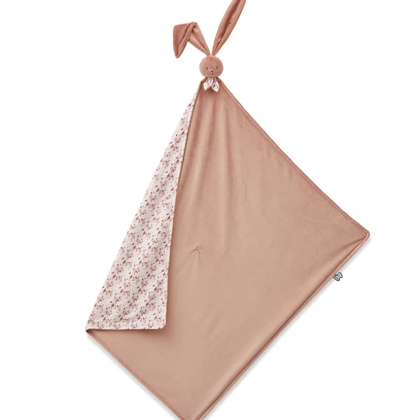 Couverture doudou Lapin Terracotta