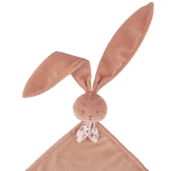 Couverture doudou Lapin Terracotta