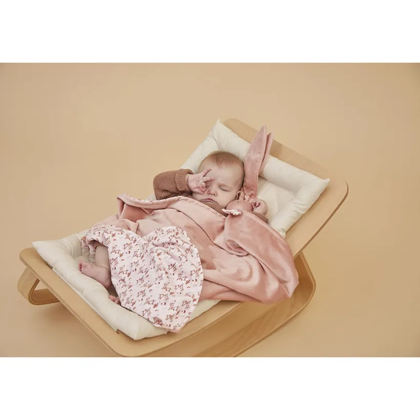 Couverture doudou Lapin Terracotta