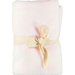 Couverture en sherpa unie 75 x 75 cm