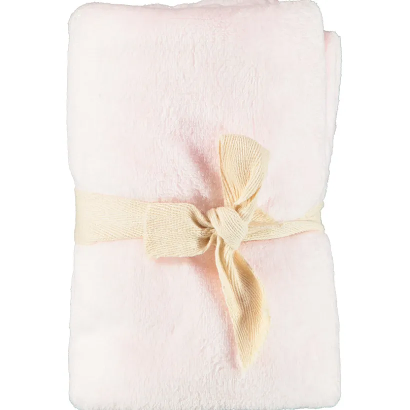 Couverture en sherpa unie 75 x 75 cm