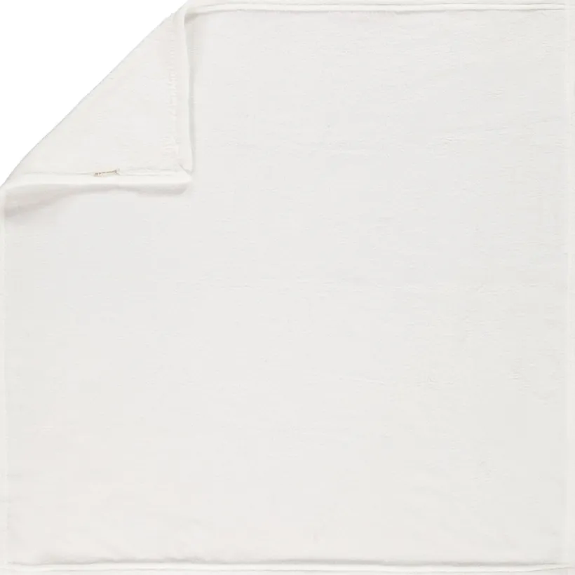 Couverture en sherpa unie 75 x 75 cm