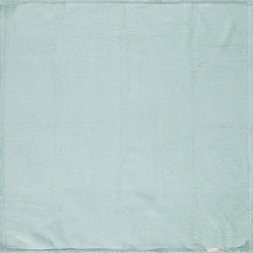 Couverture en sherpa unie 75 x 75 cm