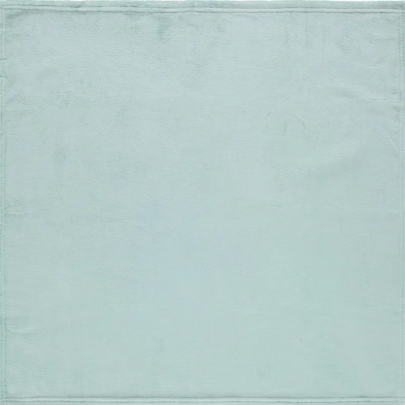 Couverture en sherpa unie 75 x 75 cm