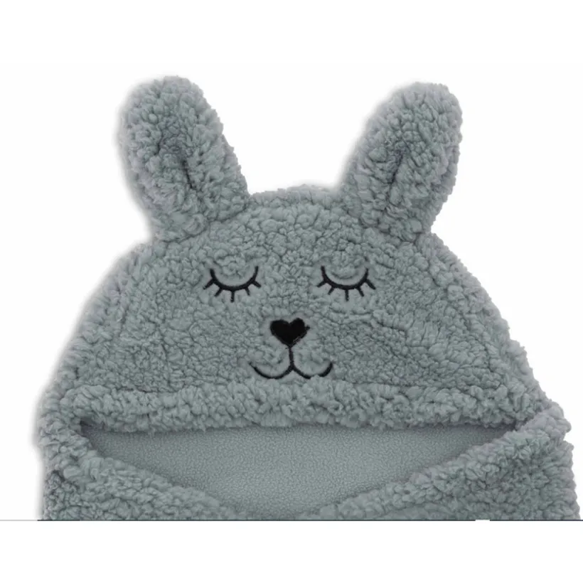 Couverture enveloppante Bunny Sea Green