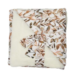 Couverture Luxe en microfibre Caramel Forest