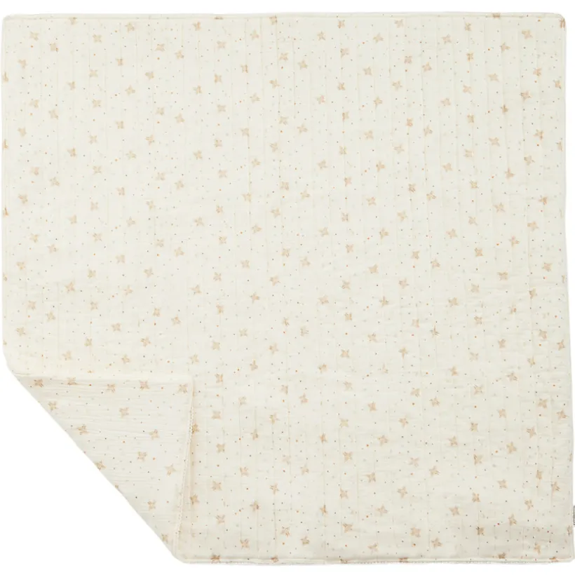 Couverture matelassée en tetra 100 x 100 cm TOG 2 Douce Hirondelle écru