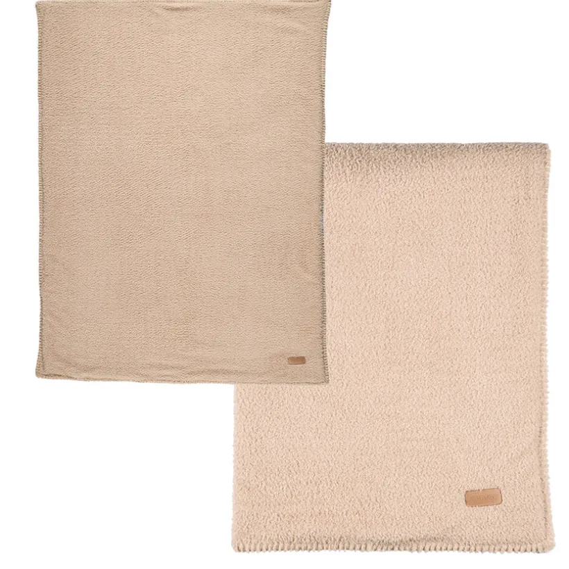 Couverture supersoft Teddy - Beige - 75x100cm