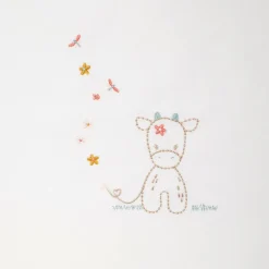 Couverture 100 x 135 cm Mila, Lana & Zoë écru