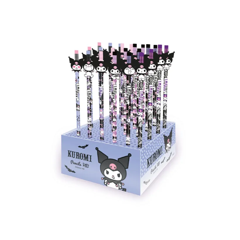 Crayon à papier HB Kuromi Hello Kitty et ses amis (modèle aléatoire)