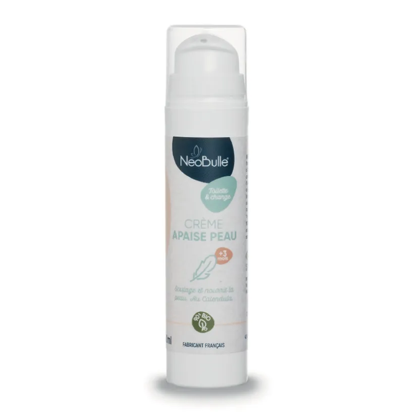 Crème apaise peau Bio au calendula 50 ml