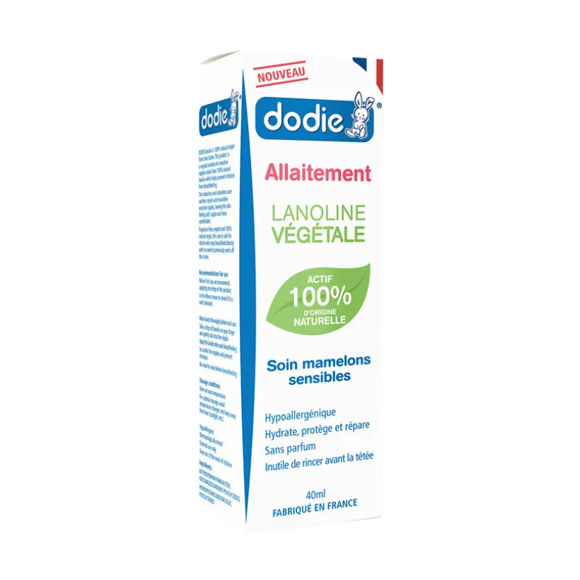 Crème pour mamelons sensibles Lanoline végétal - 40 ml
