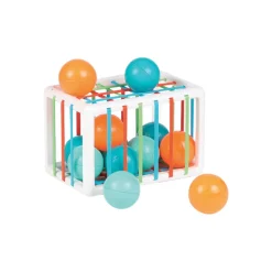 Cube de manipulation avec balles