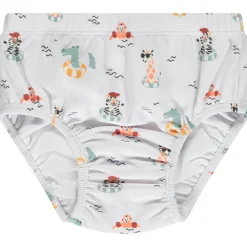 Culotte de bain imprimé animaux nageurs pour bébé garçon