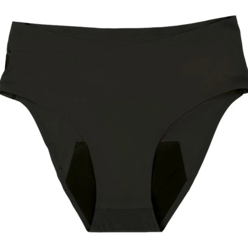 Culotte Flowly T2 Post-Partum et menstruelle L/XL/2XL Noir