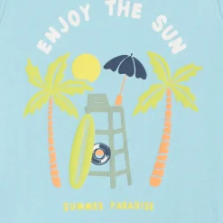 Débardeur en jersey motifs fantaisie pour garçon
