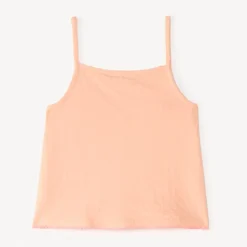 Débardeur en maille avec élastique smocké pour fille
