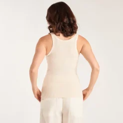 Débardeur en maille côtelée pour femme enceinte