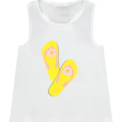 Débardeur print tongs et dos nageur pour fille
