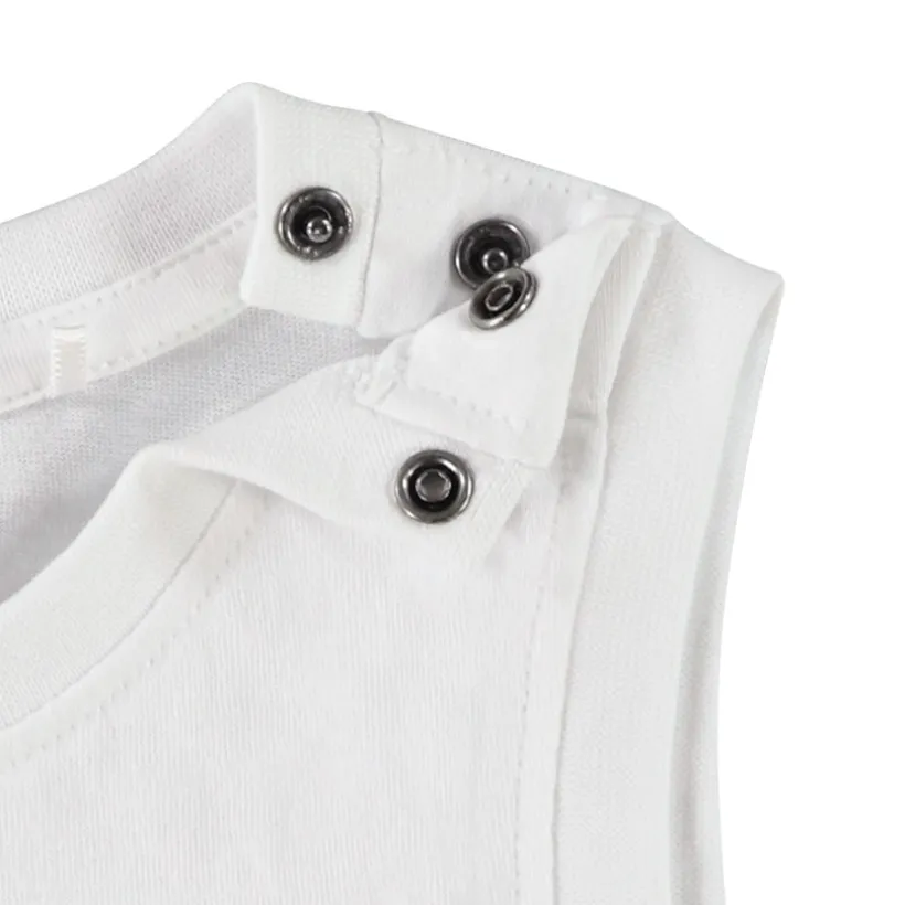 Débardeur uni avec print 3D fantaisie pour bébé garçon