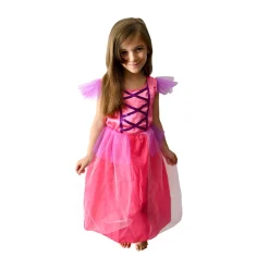 Déguisement princesse rose 5-7 ans
