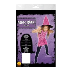Déguisement Sorcière Taille L - Rose