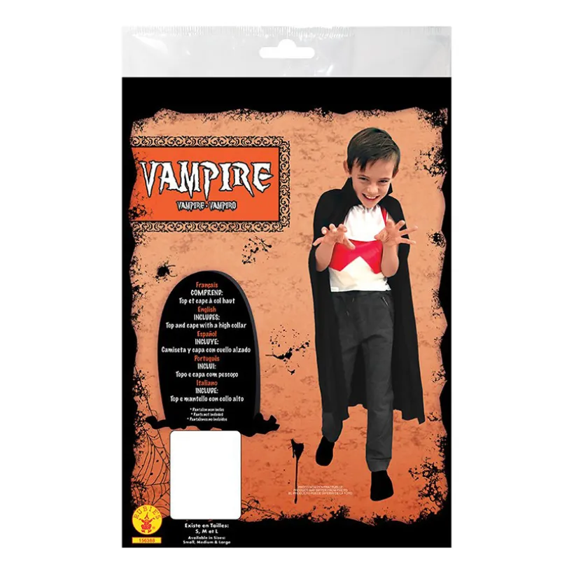 Déguisement Vampire Taille M - Noir