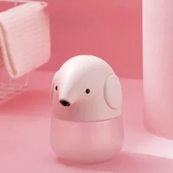 Distributeur de savon automatique Éléphant rose