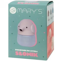 Distributeur de savon automatique Éléphant rose