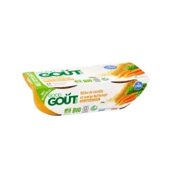 Délice de carotte et courge butternut - 2 x 190g