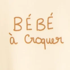 Dors-bien bébé garçon en velours print mignon