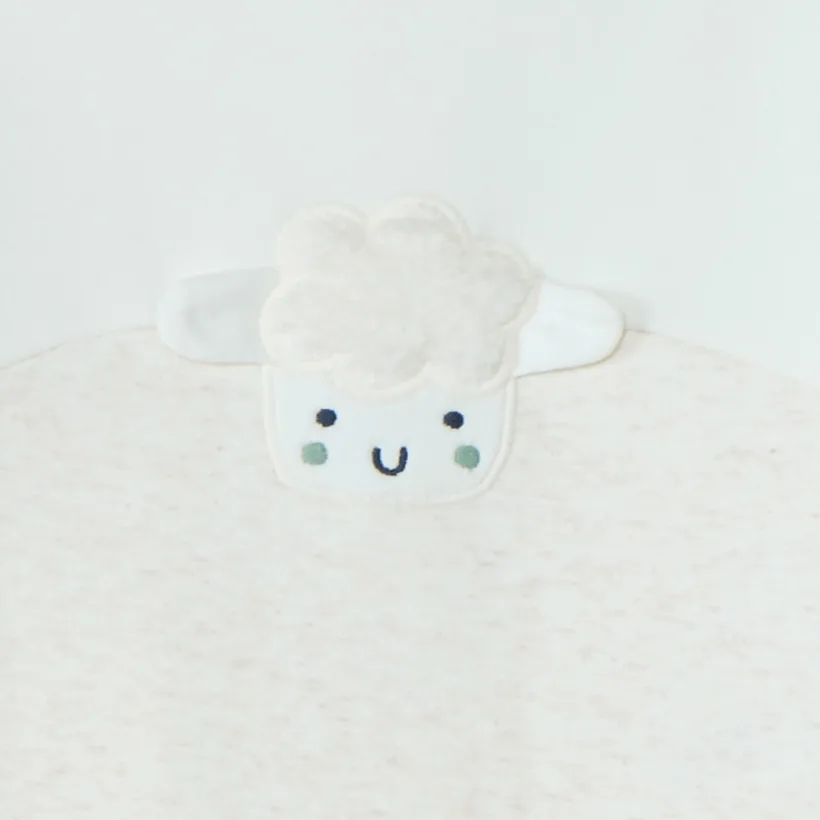 Dors-bien bicolore Mouton doublé sherpa pour bébé
