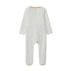 Dors-bien en velours fantaisie pour bébé garçon