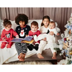Dors-bien en velours motif sapin de Noël pour bébé
