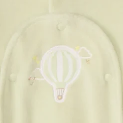 Dors-bien en velours patch montgolfière pour bébé prématuré